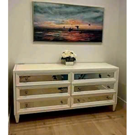 297191 - Concerto : Tủ 6 Ngăn Kéo Kết Hợp Kính - Ngang 1m83